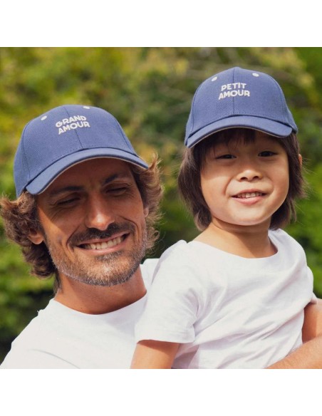 Casquette bleue Petit Amour
