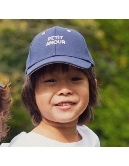 Casquette bleue Petit Amour