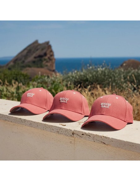 Casquette Bisou Salé Terracotta