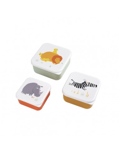 SET DE 3 LUNCH BOX LA SAVANE