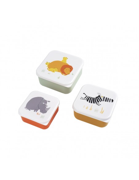 SET DE 3 LUNCH BOX LA SAVANE
