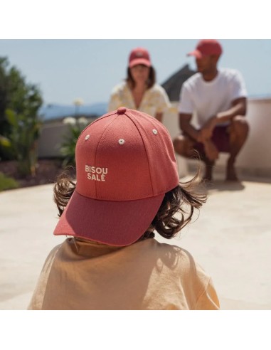 Casquette Bisou Salé Terracotta