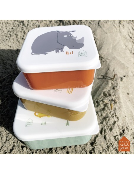 SET DE 3 LUNCH BOX LA SAVANE