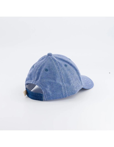 Casquette High Five denim bleu