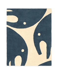 Tapis Éléphant Marine