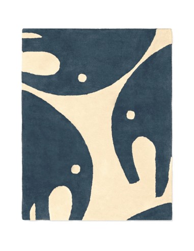 Tapis Éléphant Marine