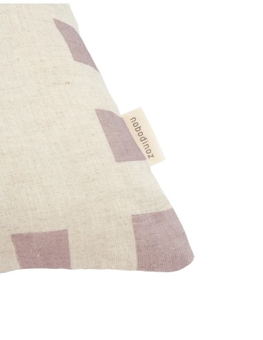 Coussin carré en lin français Vibes