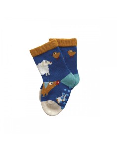 CHAUSSETTES ANTIDÉRAPANTES 6-12 MOIS LA FERME