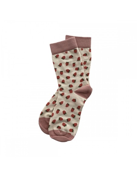 CHAUSSETTES 36/38 LES FRAISES