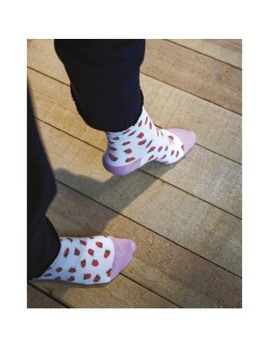 CHAUSSETTES 36/38 LES FRAISES