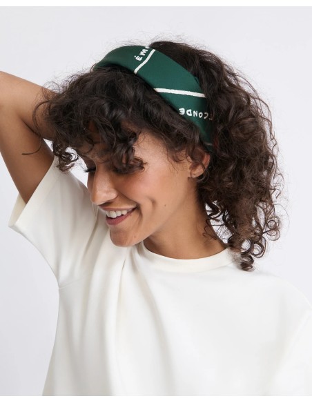Le bandana Je pense à toi - vert