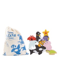 ANIMAUX DE L'OCÉAN À EMPILER