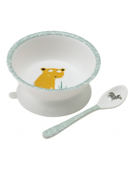 BOL VENTOUSE AVEC CUILLÈRE LA SAVANE