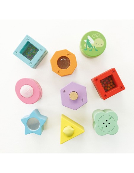 BLOCS SENSORIELS ARC-EN-CIEL