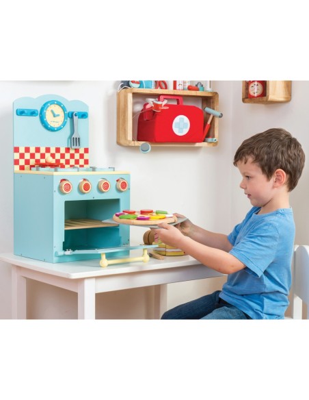 LA CUISINIÈRE ET FOUR BLEU