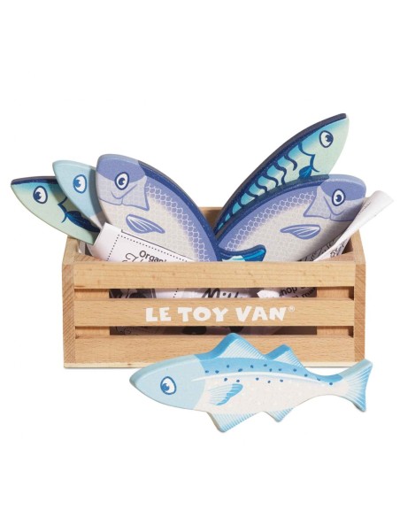 CAGETTE DE POISSONS DU MARCHÉ